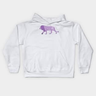 Leo (Light Purple) Kids Hoodie